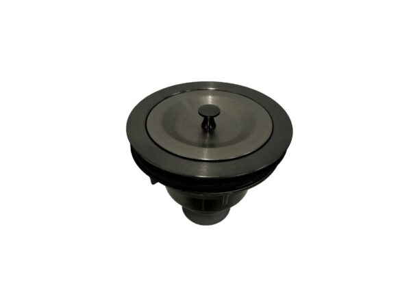 A-D-SS-02 Kitchen Basket Strainer with Cover, Fits all 3 1/2 drain opening Gold/Black/Brushed Nickel - Image 3