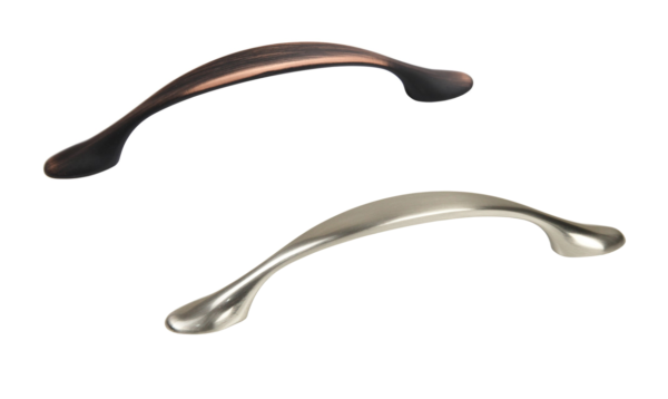 H-1082-128 5-1/16 in. (128 mm) Center-to-Center Cabinet Arched Pull Handle