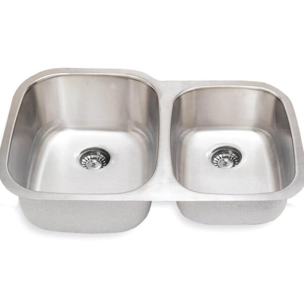 SM503R 18 Gauge (18G) Double Kitchen Sink