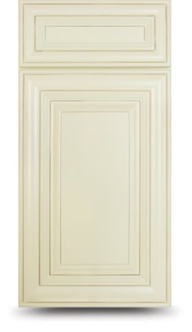 raised panel antique white